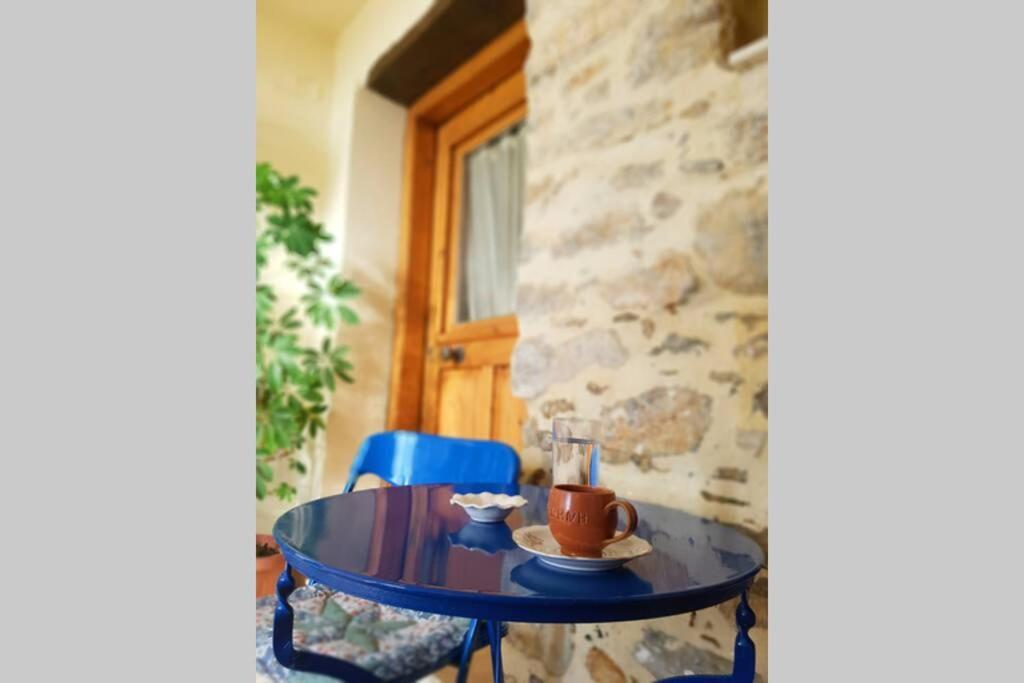 Traditional Cretan Stone House In The Center Of Crete Litos Eksteriør bilde